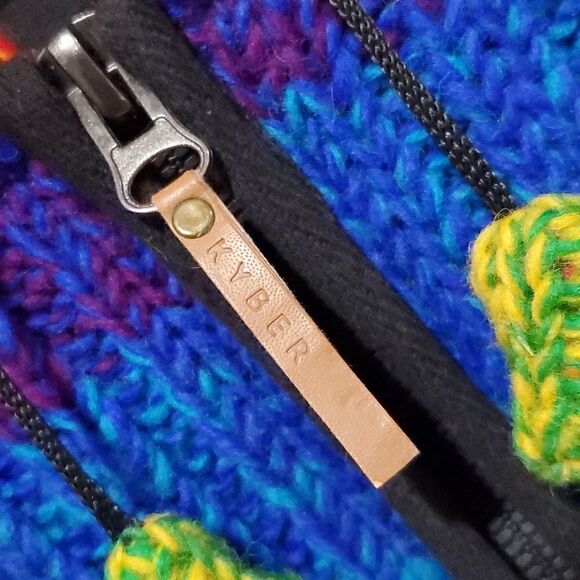 Kyber 100% Wool Rainbow Coat  - Picture 7 of 16